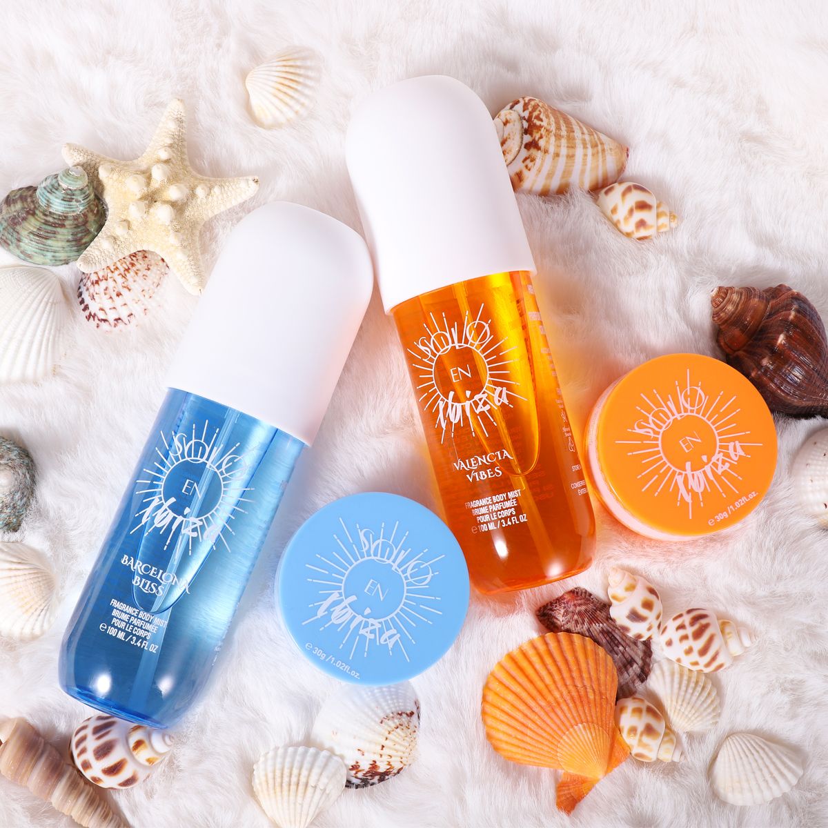 Scented Body & Hair Mist and Cream 4-Piece Travel Gift Set - product view 3