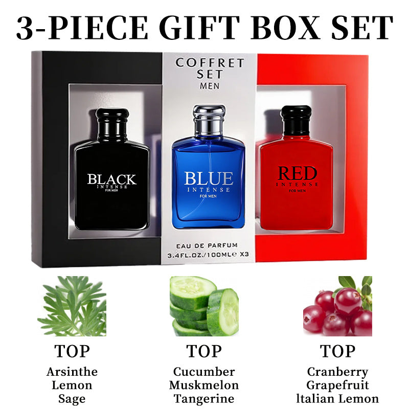Men's Eau de Toilette Spray Gift Box, Cologne Masculine Scent, Long Lasting Fragrance, with Arsinthe, Lemon And Sage - Medium Intensity - product view 4