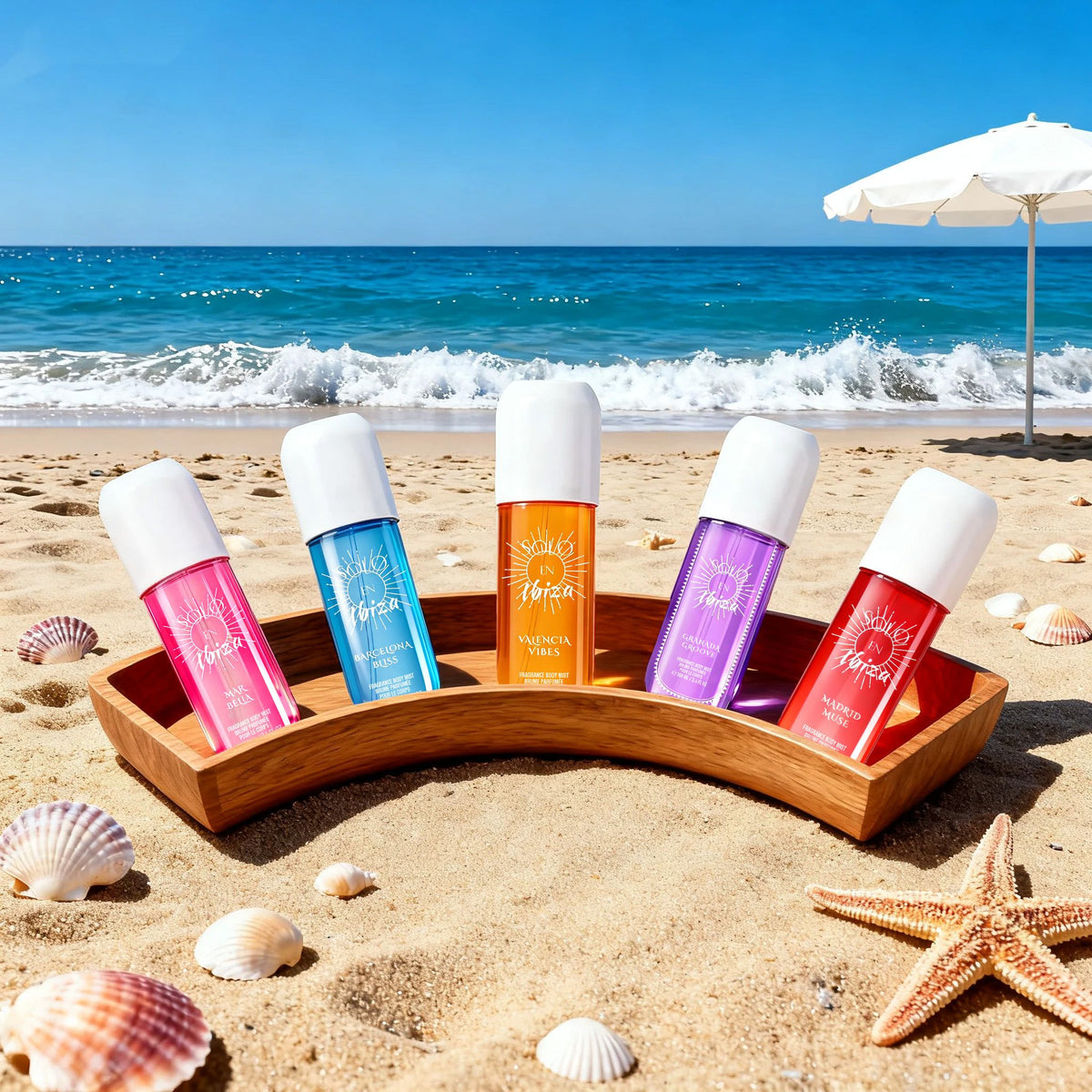 Women's Hair & Body Fragrance Mist 5-Piece Gift Set - product view 3