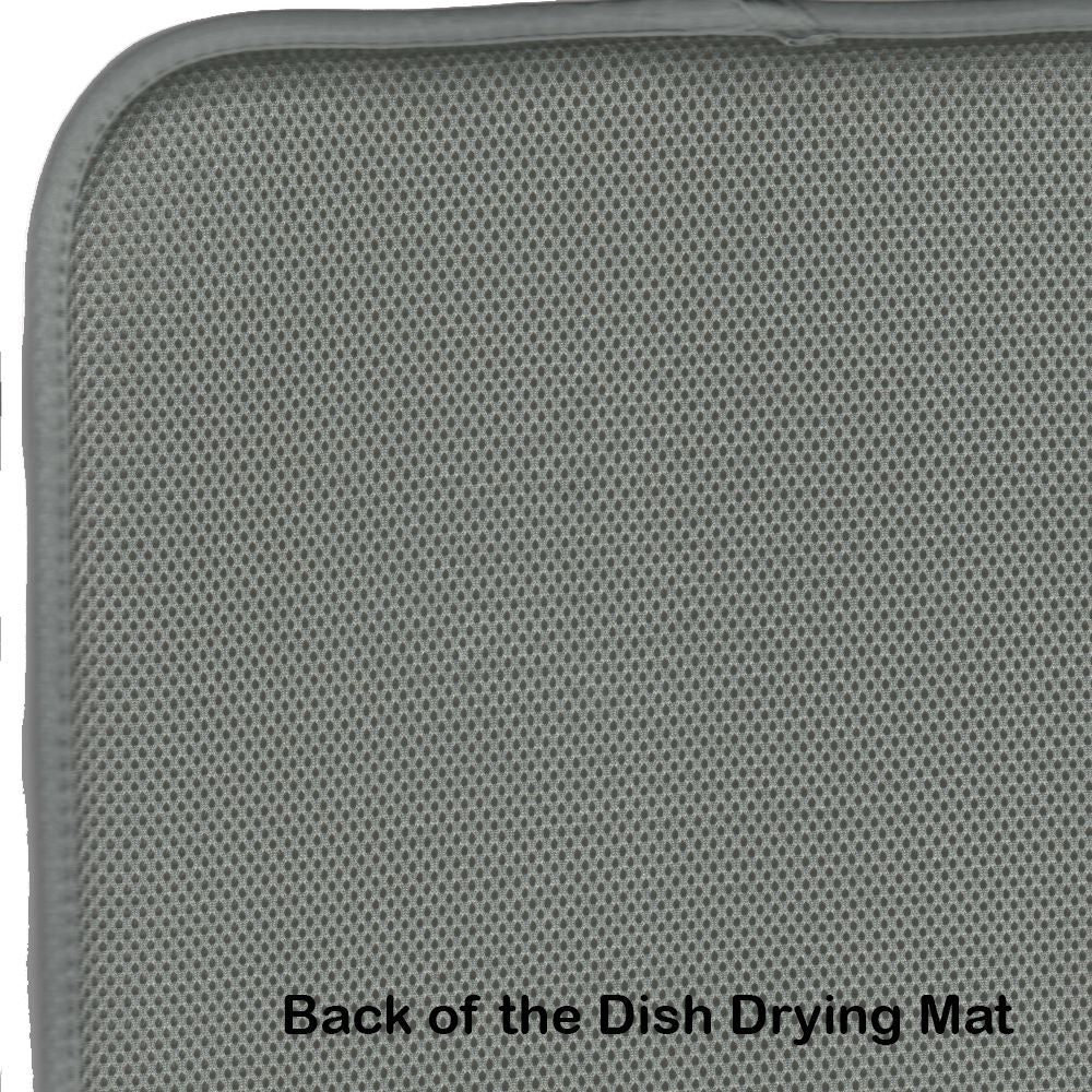 English Bulldog Spooky Halloween Dish Drying Mat 14 x 21 in, Multicolor - product view 5