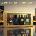 4-Piece men's Perfume Gift Set (0.68oz Each ) - 4Long-Lasting Fruity aroma & Fresh Scents, The Perfect Holiday, Date & Party Gift