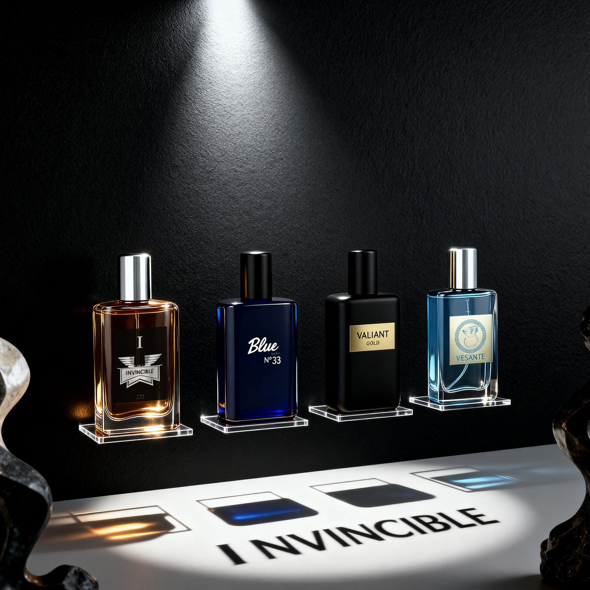 4-Piece men's Perfume Gift Set (0.68oz Each ) - 4Long-Lasting Fruity aroma & Fresh Scents, The Perfect Holiday, Date & Party Gift - product view 7