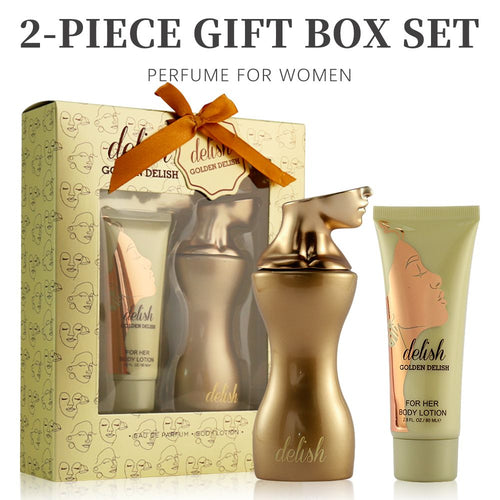 2-Piece Set, Women's Eau de Parfum Spray And Body Lotion Gift Box, Long Lasting Fragrance, A Floral Fruity Gourmand Fragrance - product view 2