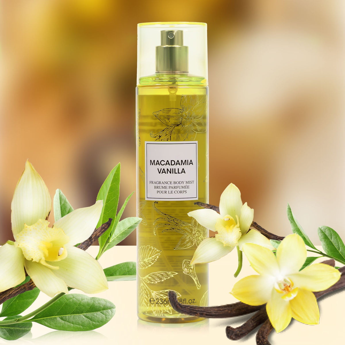 Women's Floral Hair & Body Fragrance Mist, 8 fl oz - product view 5
