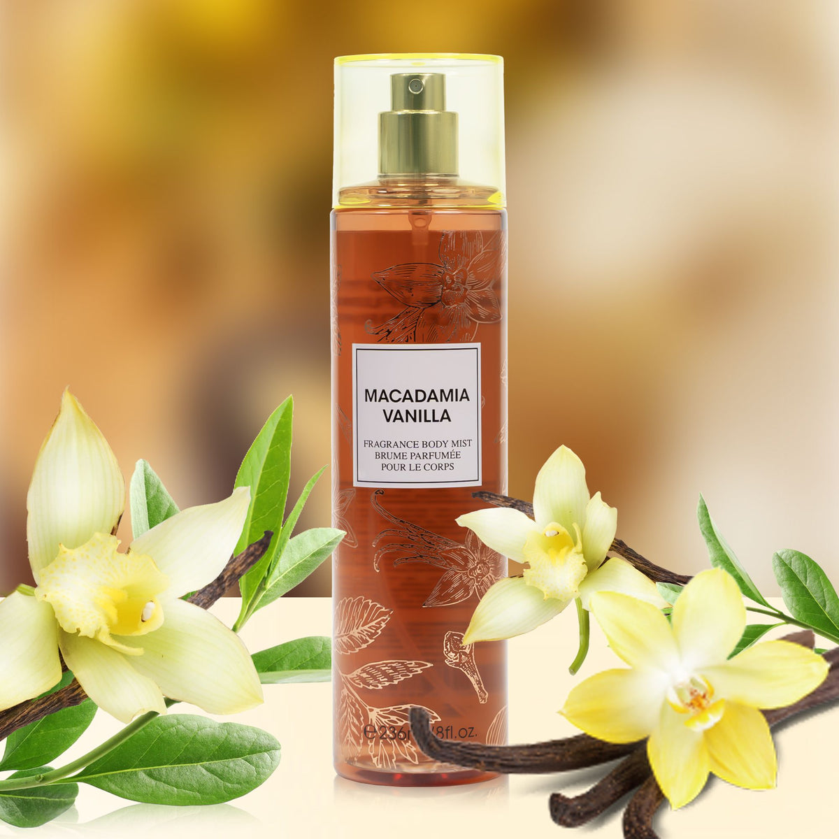 Women's Floral Hair & Body Fragrance Mist, 8 fl oz - product view 7