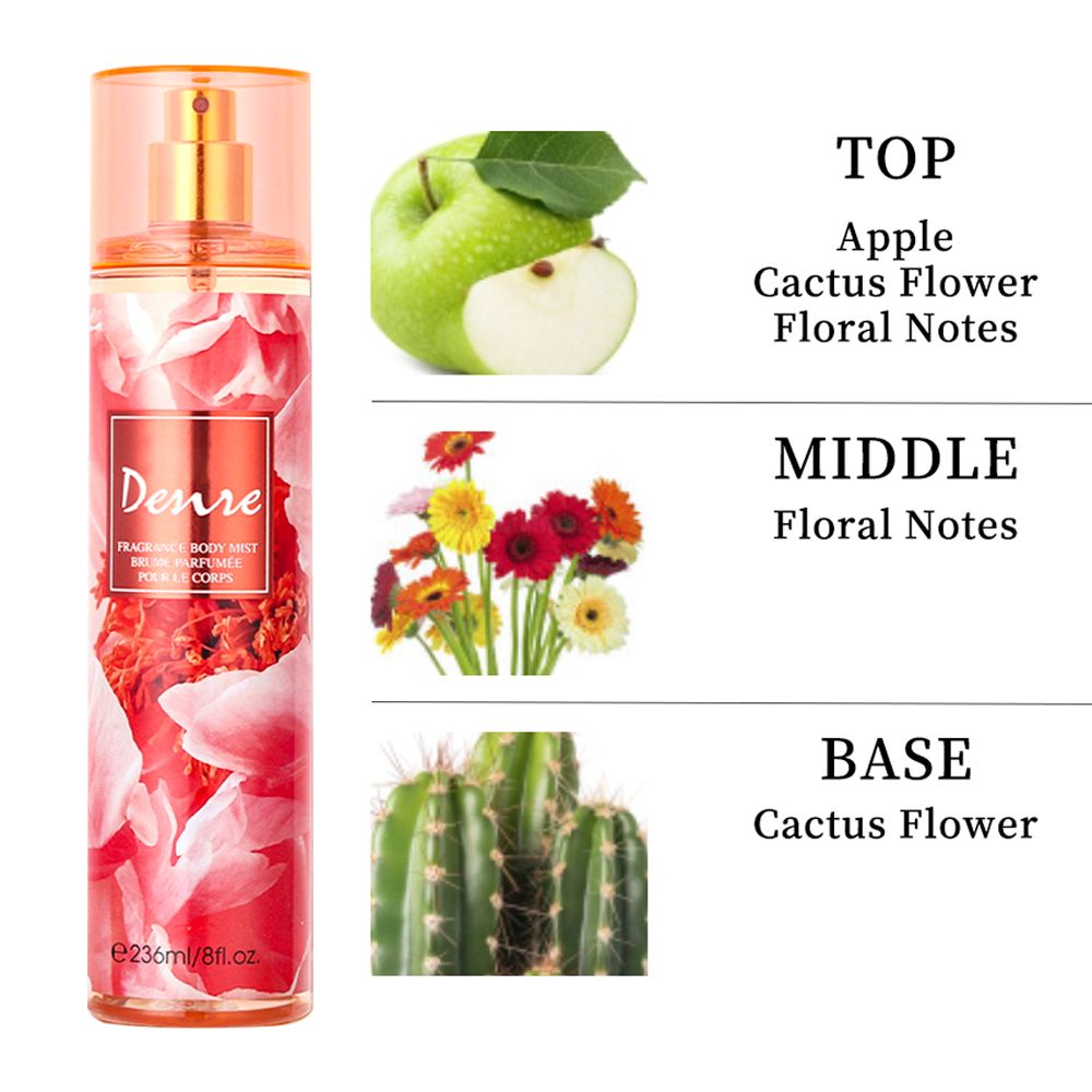 Women's Floral Hair & Body Fragrance Mist, 8 fl oz - product view 4