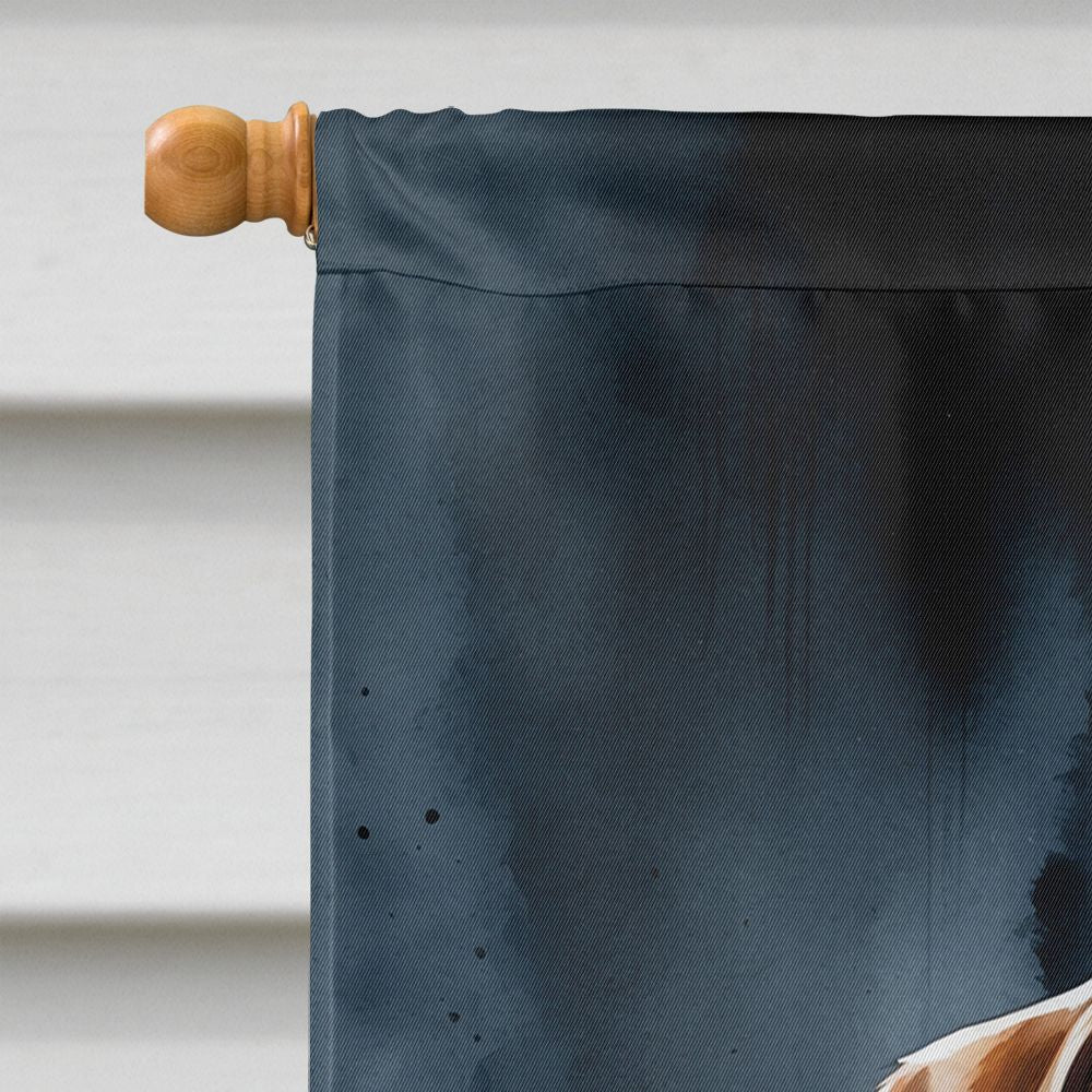 Boxer Puppy Halloween House Flag House-Size Decorative Flag - product view 3