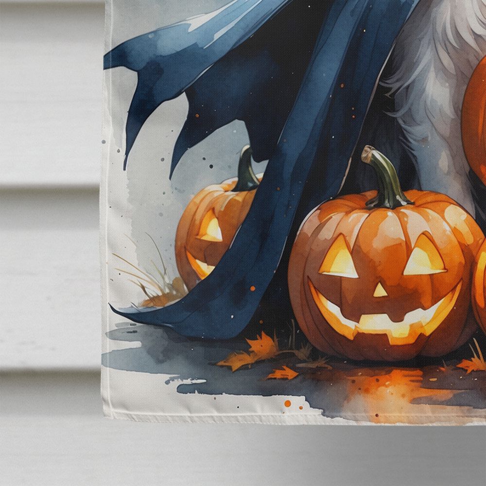 Border Collie Puppy Halloween House Flag House-Size Decorative Flag - product view 4