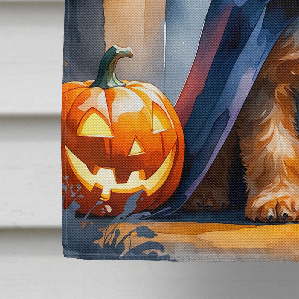 Airedale Terrier Puppy Halloween House Flag House-Size Decorative Flag - product view 4