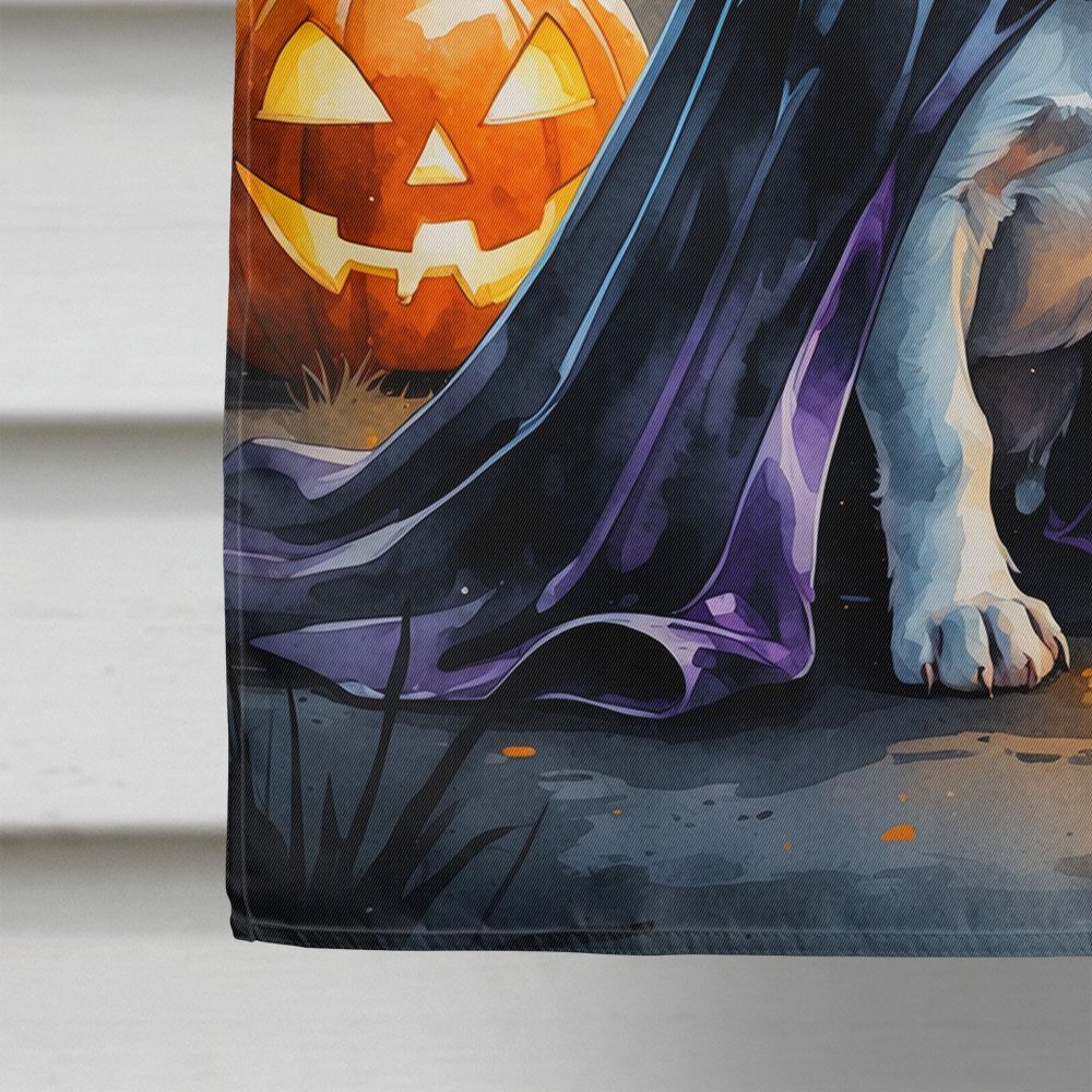Boston Terrier Puppy Halloween House Flag House-Size Decorative Flag - product view 4