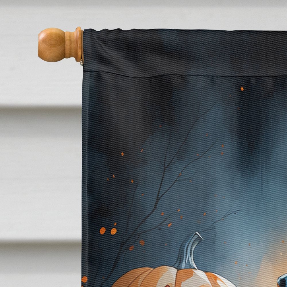 Doberman Pinscher Puppy Halloween House Flag House-Size Decorative Flag - product view 3