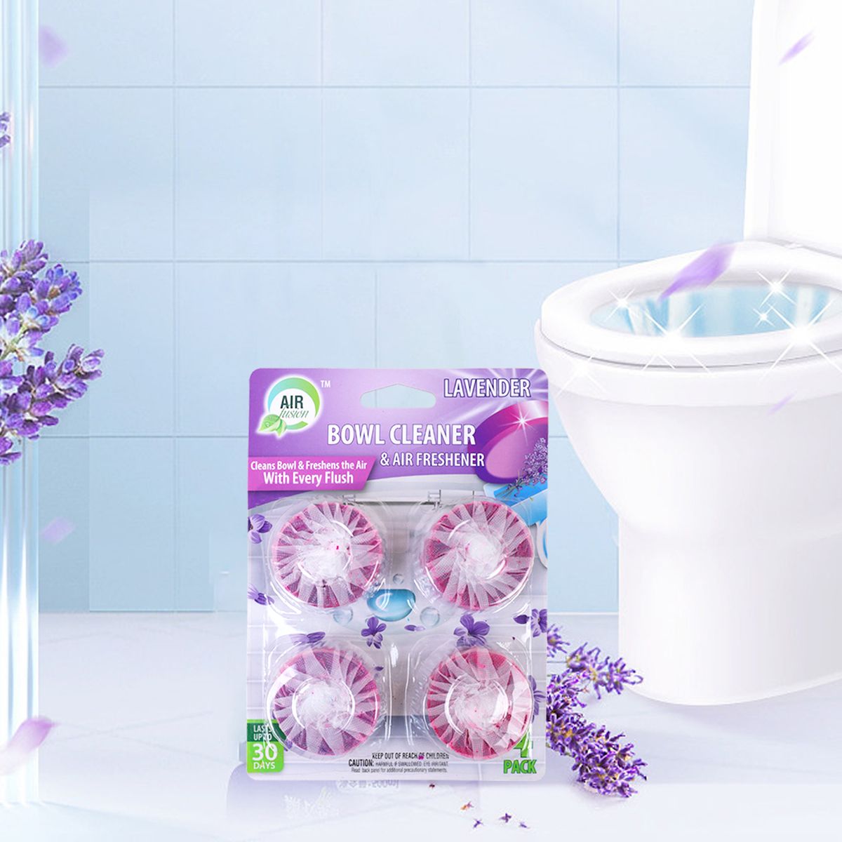 Automatic Toilet Bowl Cleaner & Deodorizing Tablets - product view 5