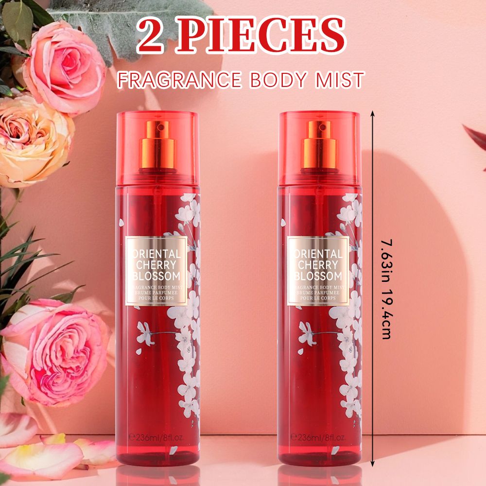 Women's Floral Hair & Body Fragrance Mist, 8 fl oz - product view 12